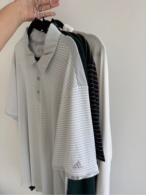 Bundle of 4 Men’s XXL Polos Long & Short Sleeve